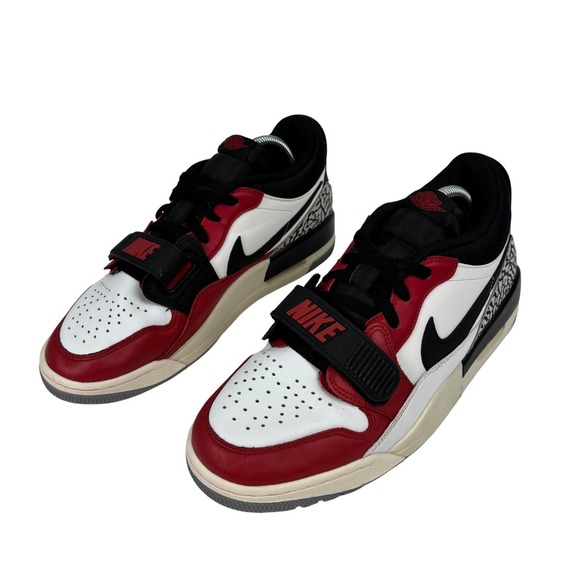 Nike Air Jordan Legacy 312 Low Sneakers Red White Black Mens 8.5 CD7069-106